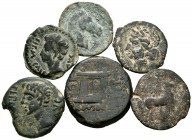 Hispania Antigua. Lote de 6 bronces ibéricos diferentes. A EXAMINAR. BC/MBC-. Est...180,00.