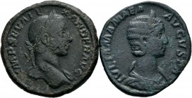 Imperio Romano. Lote de 2 sestercios del Imperio Romano, Alejandro Severo (1), Julia Mamea (1). A EXAMINAR. BC+/MBC-. Est...70,00.