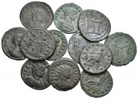 Imperio Romano. Lote de 12 bronces de Bajo Imperio Romano. A EXAMINAR. BC/MBC. Est...90,00.