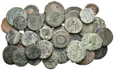 Imperio Romano. Lote de 35 bronces del Imperio Romano. A EXAMINAR. BC-/BC+. Est...110,00.