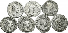 Imperio Romano. Lote de 7 antoninianos del Imperio Romano, todos diferentes. A EXAMINAR. BC-/MBC-. Est...60,00.