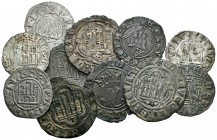 Medieval. Lote de 11 vellones medievales, todos diferentes. A EXAMINAR. BC+/MBC. Est...50,00.