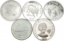 Filipinas. Lote de 5 monedas de Filipinas diferentes. A EXAMINAR. PROOF. Est...75,00.