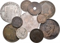 Extranjero. Lote de 25 monedas de distintos países de los siglos XVII, XIX y XX. Interesante. A EXAMINAR. BC/EBC+. Est...500,00.