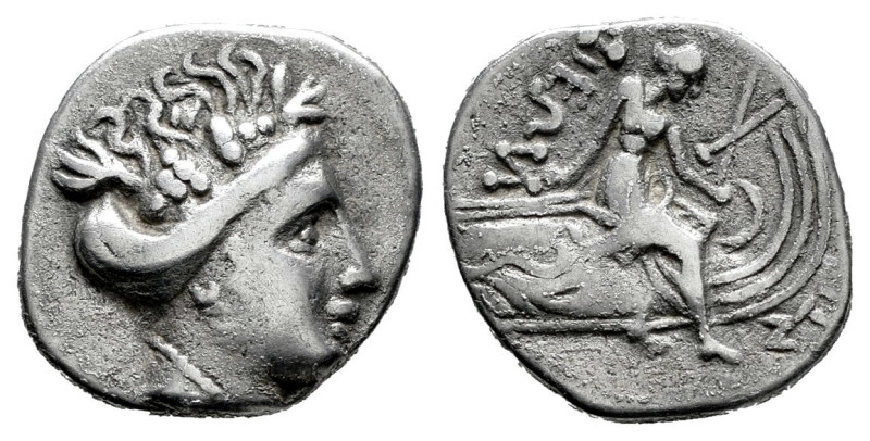 Euboia. Histiaia. Tetróbolo. 196-146 a.C. (Bcd-Euboia 430/1). (Hgc-4, 1525). Anv...