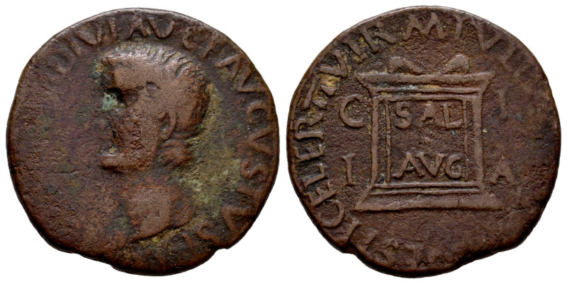 Ilici. Época de Tiberio. As. 14- 36 d.C. Elche (Alicante). (Abh-1522). (Acip-320...