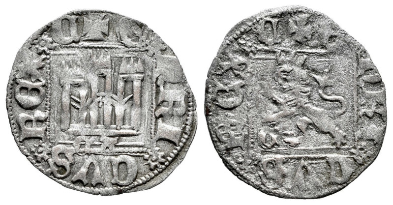 Reino de Castilla y León. Enrique II (1368-1379). Novén. Cuenca. (Bautista-676.2...