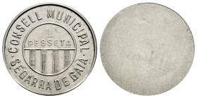 Guerra Civil (1936-1939). 1 peseta. 1937. Segarra de Gaia. (Cal-37). Cu-Ni. 3,51 g. EBC-. Est...45,00.