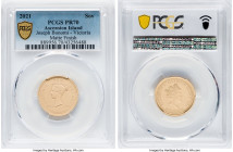 British Administration. Elizabeth II gold Matte Proof "Bonomi Pattern - Victoria" Sovereign 2021 PR70 PCGS, Commonwealth mint, KM-Unl. Mintage: 75. HI...