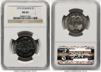 Republic 2 Sucres 1973 MS64 NGC, Mexico City mint, KM82. HID09801242017 © 2023 Heritage Auctions | All Rights Reserved