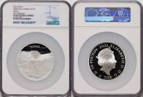 Elizabeth II silver Proof "Rome" 10 Pounds (5 oz) 2022 PR69 Ultra Cameo NGC, City Views series. First Releases. HID09801242017 © 2023 Heritage Auction...