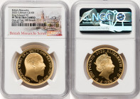 Elizabeth II gold Proof "King Edward VII" 100 Pounds (1 oz) 2022 PR70 Ultra Cameo NGC, Mintage: 610. British Monarchs series. One of the first 100 str...