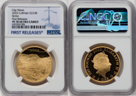 Elizabeth II gold Proof "Rome" 100 Pounds (1 oz) 2022 PR70 Ultra Cameo NGC, City Views series. First Releases. HID09801242017 © 2023 Heritage Auctions...