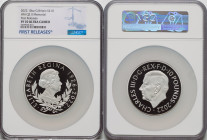 Charles III silver Proof "Queen Elizabeth II Memorial" 10 Pounds (10 oz) 2022 PR70 Ultra Cameo NGC, First Releases. HID09801242017 © 2023 Heritage Auc...