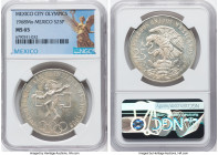 Estados Unidos 5-Piece Lot of Certified silver "Mexico City Olympics" 25 Pesos 1968-Mo MS65 NGC, Mexico City mint, KM479.1. HID09801242017 © 2023 Heri...