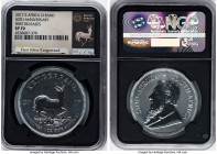 Republic silver Specimen "50th Anniversary of Krugerrand" Rand (1 oz) 2017 SP70 NGC, KM637. First Releases. HID09801242017 © 2023 Heritage Auctions | ...