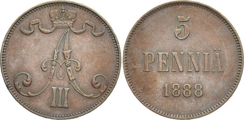 RUSSLAND GROSSFUERSTENTUM / KAISERREICH
Alexander III., 1881 - 1894, für Finnla...
