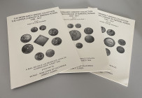 RUSSLAND LITERATUR
 THE BERNHARD F.BREKKE COLLECTION, THE COOPER COINAGE OF IMPERIAL RUSSIA 1700-1917. Part I, Part II, Part III Auktionskataloge von...