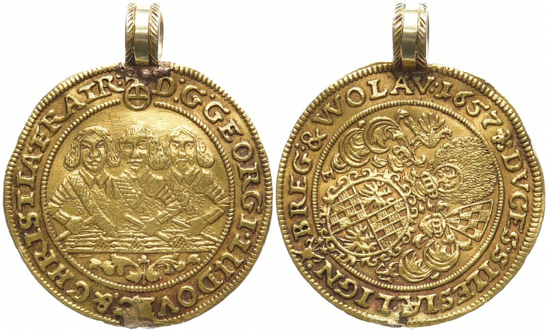 SCHLESIEN - LIEGNITZ - BRIEG
Georg III., Ludwig IV. und Christian, 1639 - 1663....