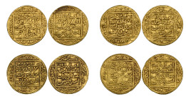 Muwahhid, abu-Ya'qub Yusuf I (558-580h), half-dinars (4), type as Amir al-Mu'minin, 2.26g, 2.28g, 2.29g, 2.31g (Hazard 495), fine to very fine (4)

...