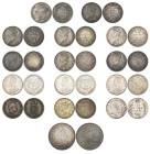India, Victoria – George V, rupees (13), 1840 divided legend, 1885, 1889, 1891 (2), 1900, 1901 (2), 1907, 1918, 1919 (2), 1940, all Bombay mint, fine ...