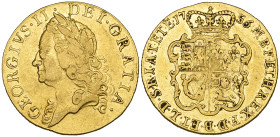 George II, old head, guinea, 1756 (S. 3680), fine

Estimate: 500 - 700
