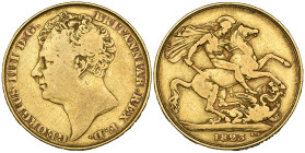 g George IV, two-pounds, 1823 (S. 3798), fine

Estimate: 800 - 1000