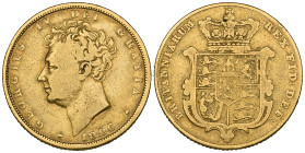 g George IV, sovereign, 1826 (S. 3801), very good to fine

Estimate: 400 - 500