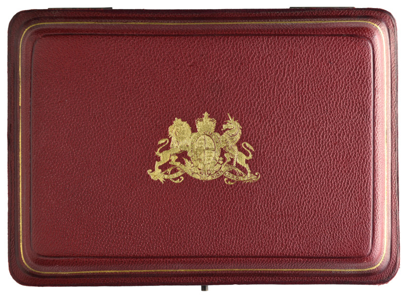 Victoria, the original official Royal Mint fitted case for the other foregoing 1...