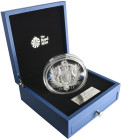 Elizabeth II, Diamond Jubilee, 2012, proof £5oo in silver, containing 1 kilo of fine silver, obv., Jubilee portrait right, by Ian Rank-Broadley, rev.,...