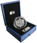 Elizabeth II, Diamond Jubilee, 2012, proof £5oo in silver, containing 1 kilo of fine silver, obv., Jubilee portrait right, by Ian Rank-Broadley, rev.,...