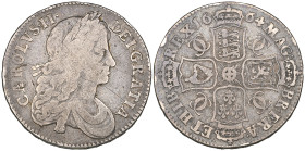 Charles II, halfcrown, 1664 XVI, second bust (E.S.C. 445; S. 3362), very good to fine, scarce

Estimate: 180 - 220