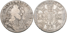 William and Mary, crown, 1692 QVARTO (E.S.C. 822; S. 3433), fair, reverse better

Estimate: 200 - 250