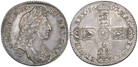 William III, shilling, 1697 (E.S.C. 1117; S. 3497), extremely fine, lightly toned

Estimate: 150 - 250