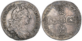 William III, sixpence, 1697 y (E.S.C. 1298; S. 3536), very fine

Estimate: 70 - 100