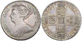 Anne, halfcrown, 1708, second bust (E.S.C. 1370; 3604), light flan flecks, good very fine, attractively toned

Estimate: 350 - 450