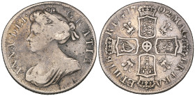 Anne, shilling, 1702 plumes (E.S.C. 1386; S. 3584), about fine and clear, scarce

Estimate: 80 - 120