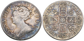 Anne, shilling, 1705 roses and plumes (E.S.C. 1393; S. 3589), good fine

Estimate: 150 - 200