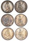 Victoria, Jubilee head, Britannia groats (3), all 1888 (S. 3930), extremely fine to mint state (3)

Estimate: 120 - 150