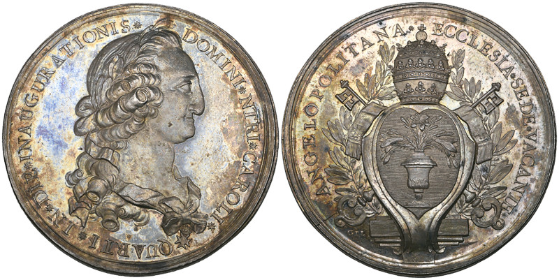 Mexico, Carlos IV, Proclamation in Puebla, undated [1790], Sede Vacante Bishopri...