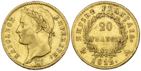 g France, Napoleon, 20 francs, 1812 A, about very fine

Estimate: 250 - 300