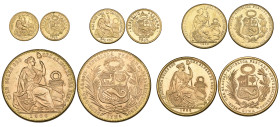 g Peru, Republic, 5, 10, 20, 50 and 100 soles, 1965-66, total wt. 86.5g, mint state (5)

Estimate: 3400 - 3800