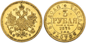 g Russia, Alexander II, 3 roubles, 1875 (F. 164), very fine

Estimate: 350 - 450