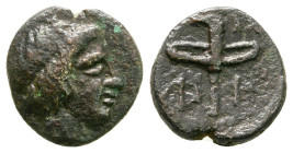Macedon. Amphipolis circa 410-357 BC. Bronze Æ