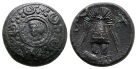 Kings of Macedon. Uncertain mint. Alexander III "the Great" 336-323 BC. Bronze Æ