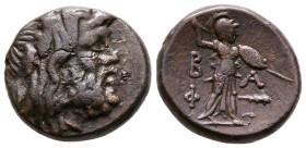 Kings of Macedon. Uncertain mint. Philip V 221-179 BC. Bronze Æ