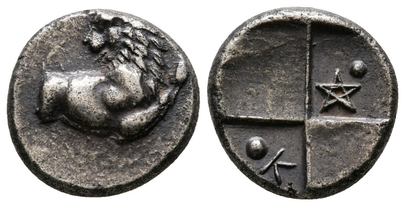 The Thracian Chersonese. Chersonesos circa 386-338 BC. 
Hemidrachm AR

14 mm,...