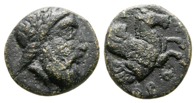 Mysia. Adramytteion. ΟΡΟΝΤΗΣ (Orontes), satrap of Mysia 357-352 BC. 
Bronze Æ
...