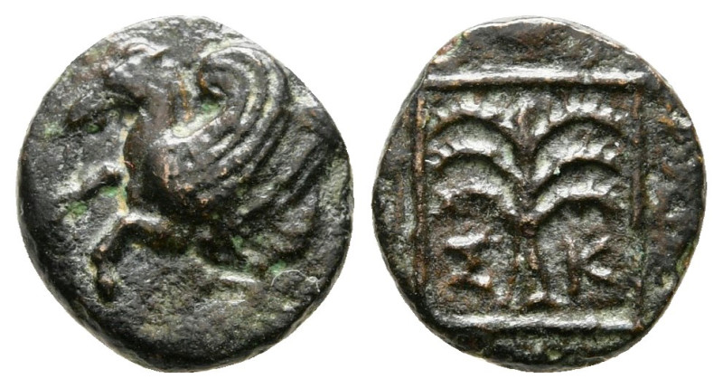 Troas. Skepsis circa 400-310 BC. 
Bronze Æ

11 mm, 0,99 g



very fine