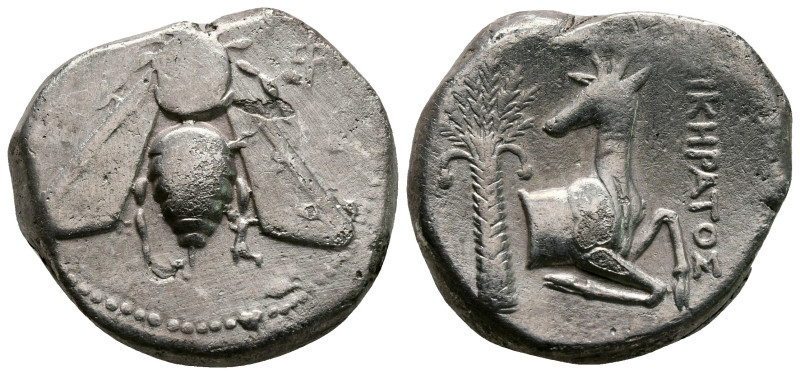 Ionia. Ephesos circa 400-300 BC. 
Tetradrachm AR

24 mm, 14,84 g



very ...